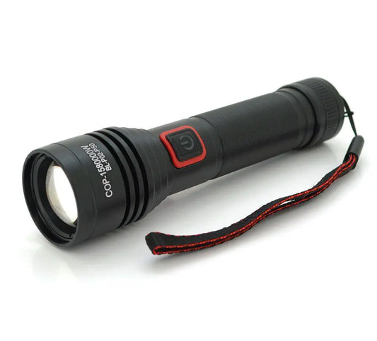 Фонарь BL-P02-P50, 1x18650, ЗУ Type-C, zoom, Box