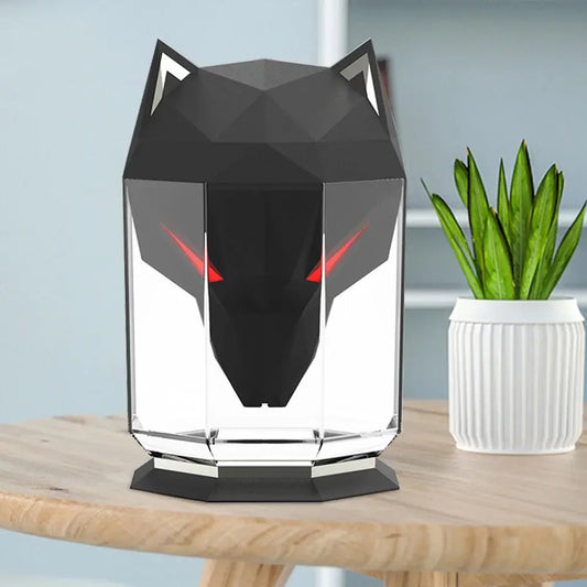 Увлажнитель воздуха портативный WOLF Air Humidifier, аромадиффузор электрический с резервуаром для эфирного масла, ультразвуковой, 650 мл