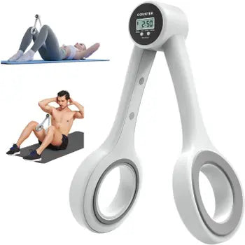 Тренажер для мышц тазового дна LEG Trainer, с дисплеем / Тренажер-эспандер для тела от батареек