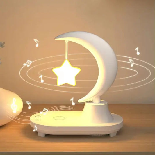 Беспроводная зарядка для телефона/ночник-лампа звезда TB-35SLIWBT