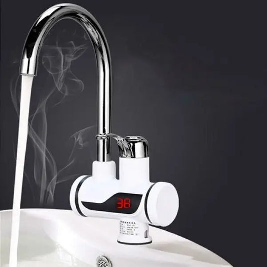 Проточный водонагреватель с LCD экраном , водонагреватель, кран нагреватель воды