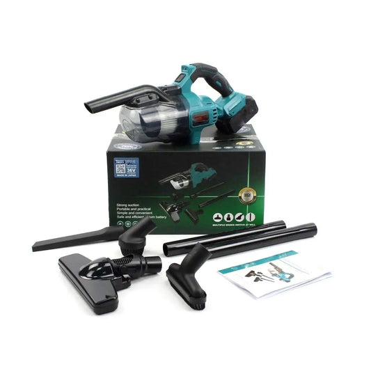 Автомобильный пылесос аккумуляторный DCL184ZW-2Li (48V, 5AH), для дома и автомобиля без мешка c 2 акб