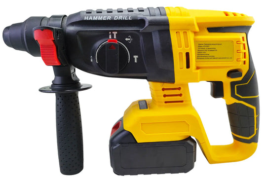 Аккумуляторный бесщеточный перфоратор с двумя аккумуляторами 18V 5Ah в кейсе ударный PD2A-18-M2