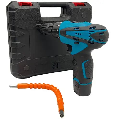 Аккумуляторный Шуруповерт 12 V, шуруповерт с набором