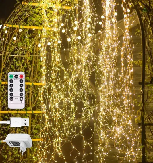 Гирлянда Смарт Конский хвост 20 нитей по 2м с пультом