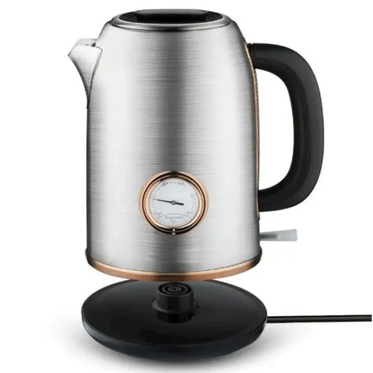 Электрочайник с термометром и корпусом из нержавеющей стали Domotec MS 7849