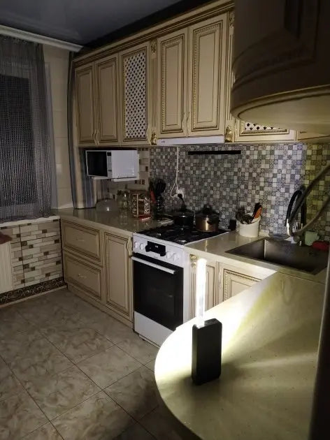 Мини фонарик на 24 светодиодов, USB лампа, LED светильник (теплый желтый свет)