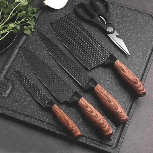 Набор кухонных ножей Kitchen utensils AND HA-177 HP227