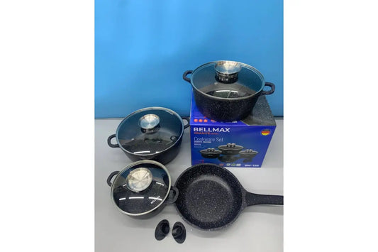 Набор посуды 9 предметов Bellmax Cookware Set BM-120