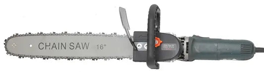 Насадка 16" цепная пила для болгарок (с системой смазки цепи)