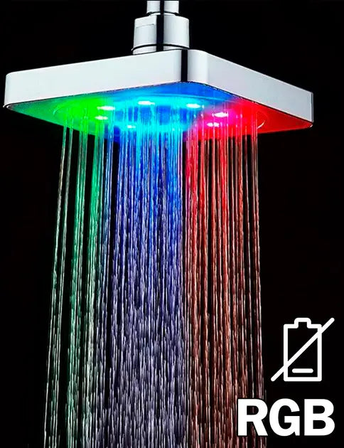 Насадка для душа с LED подсветкой RGB LED SHOWER Светодиодная Лейка