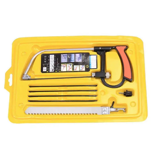 Ножовка по дереву в наборе с пилами TV One, Пилка для дерева и металла ручная