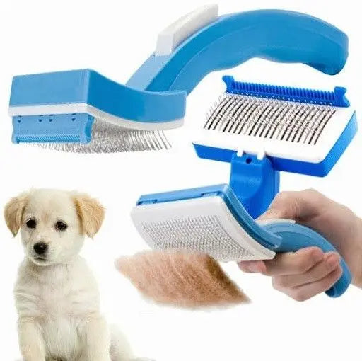 Щетка для животных Pet Zoom Self Cleaning Grooming Brush