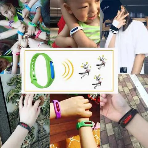 Силиконовый браслет от комаров MOSQUITO BRACELET