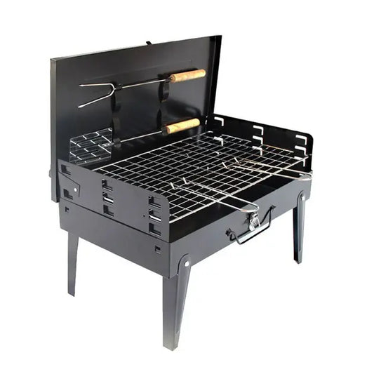 Складной мангал для барбекю Supretto чемодан переносной компактный CA-07