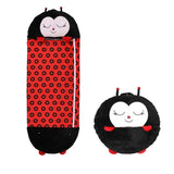 Собачка Детский спальный мешок на молнии 3 в 1 игрушка подушка спальник и встроенная подушка