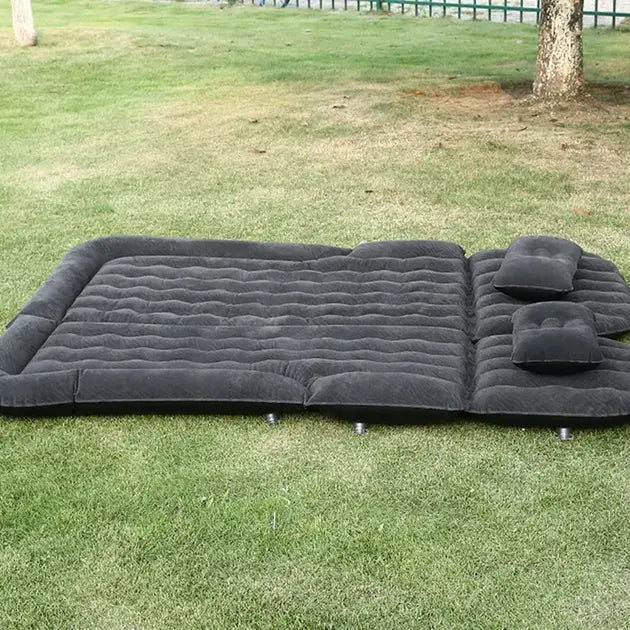 Автомобильный надувной матрас 183х140см с 2 подушками и насосом