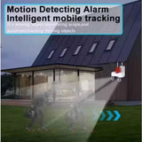 Высокопроизводительная камера видеонаблюдения с двумя направлениями движения, WIFI, горизонтальное вращение на 360° и вертикальное на 90°, ...