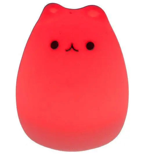 Сенсорный силиконовый Led светильник-ночник Котик