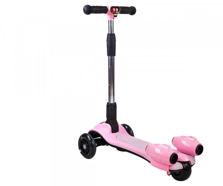 Детский турбо - самокат с дымом и музыкой GLANBER