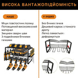 Органайзер стеллаж для инструментов настенный MZY-858