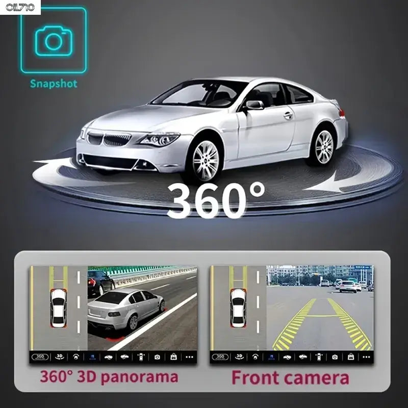 Система кругового обзора Car Cam 360 градусов Panoramic Night Vision Pro HD
