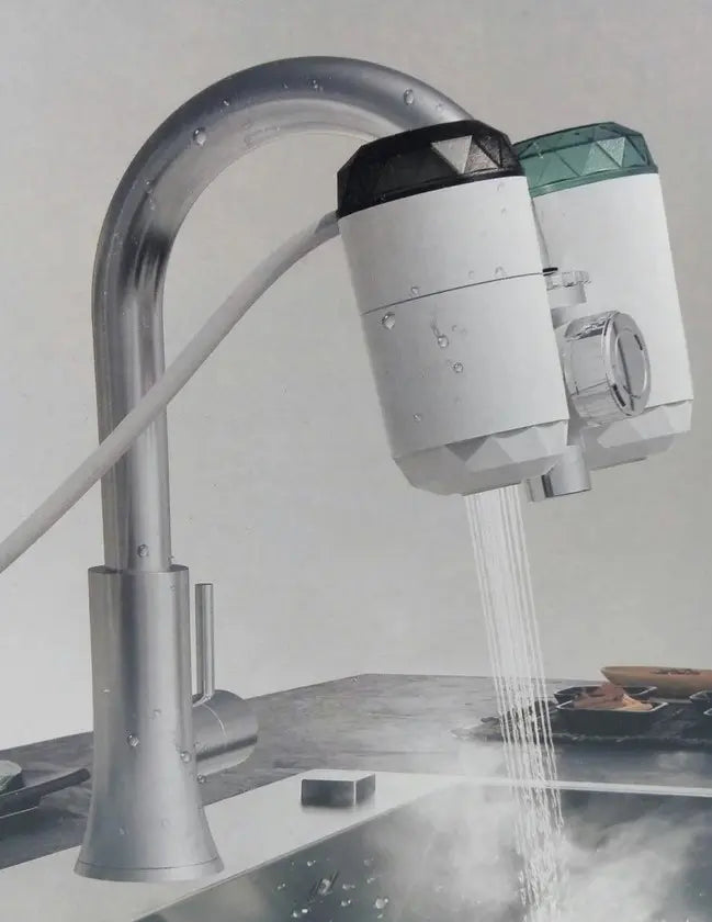 Водонагреватель с фильтром проточный на кран Ocram