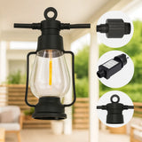 Уличная гирлянда, ретро-лампы подвесные 220 В, теплый свет SFK-49