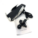 Автомобильный держатель с беспроводной зарядкой SMART SENSOR S5