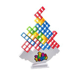 Настольная игра балансирующий тетрис Tetra Tower, Башня 16 блоки