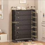 Полка для обуви SKLM-32-LT6205 черная  6 полок