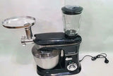 Кухонный комбайн 3 в 1 Rainberg RB-8080 Тестомес / Мясорубка / Блендер/ Планетарный миксер 4200В