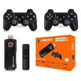 Игровая ТВ приставка Game Box 8K 8X M98 Smart TV Stick 64GB геймстик с геймпадами + 10000 встроенных игр