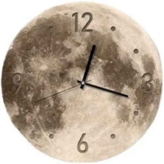 Часы настенные "Луна" с LED подсветкой NCH-40-40 АРАБСКИЕ+ТОЧКИ