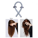 Бигуди Мягкие, Палка Керлик для завивки волос, мягкая лента бигуди, ободок для кудрей, кёрлик Bounce белые