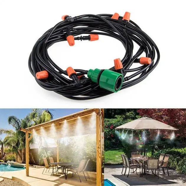 Система полива сада и огорода Muciakie Garden, садовая насадка для полива для газона Туман 10 м