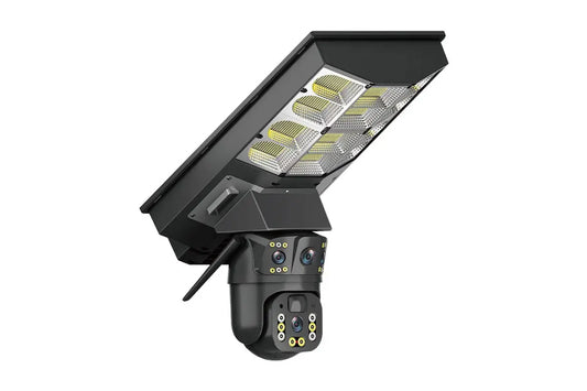 Камера видеонаблюдения PTZ уличная WiFi+LED лампа+солнечная панель (SPM-XA01/T19-4G)