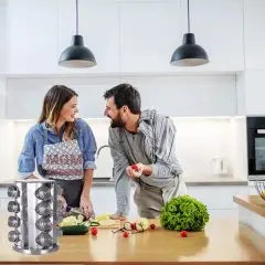 Карусель для специй Spice carousel 16 отсеков. Контейнеры для специй