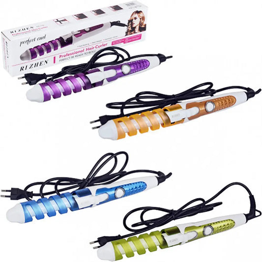 Спиральная плойка для завивки волос perfect curl RZ118