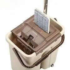 Швабра с ведром и самоотжимом , Spin Mop Scratch Cleaning 360, швабра лентяйка 6 л