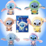 Мягкая коллекционная игрушка-сюрприз брелок Стич/Stitch Labubu 15см (цвет и вид случайный)