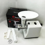 Мясорубка электрическая domotec r3391 2000w, мощная компактная мясорубка для дома, мясорубка 3 в 1