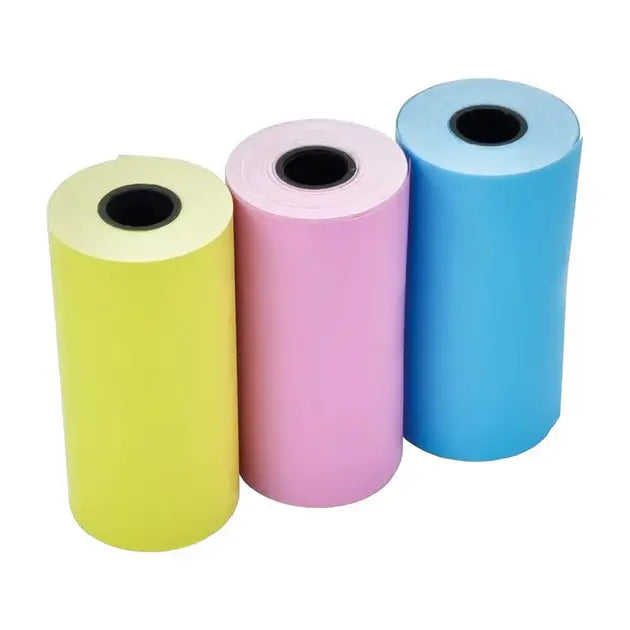 Термобумага без клейкого основания для Bluetooth мини принтера 5 шт