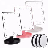 Белый Зеркало с LED подсветкой для макияжа Magic MakeUp Mirror