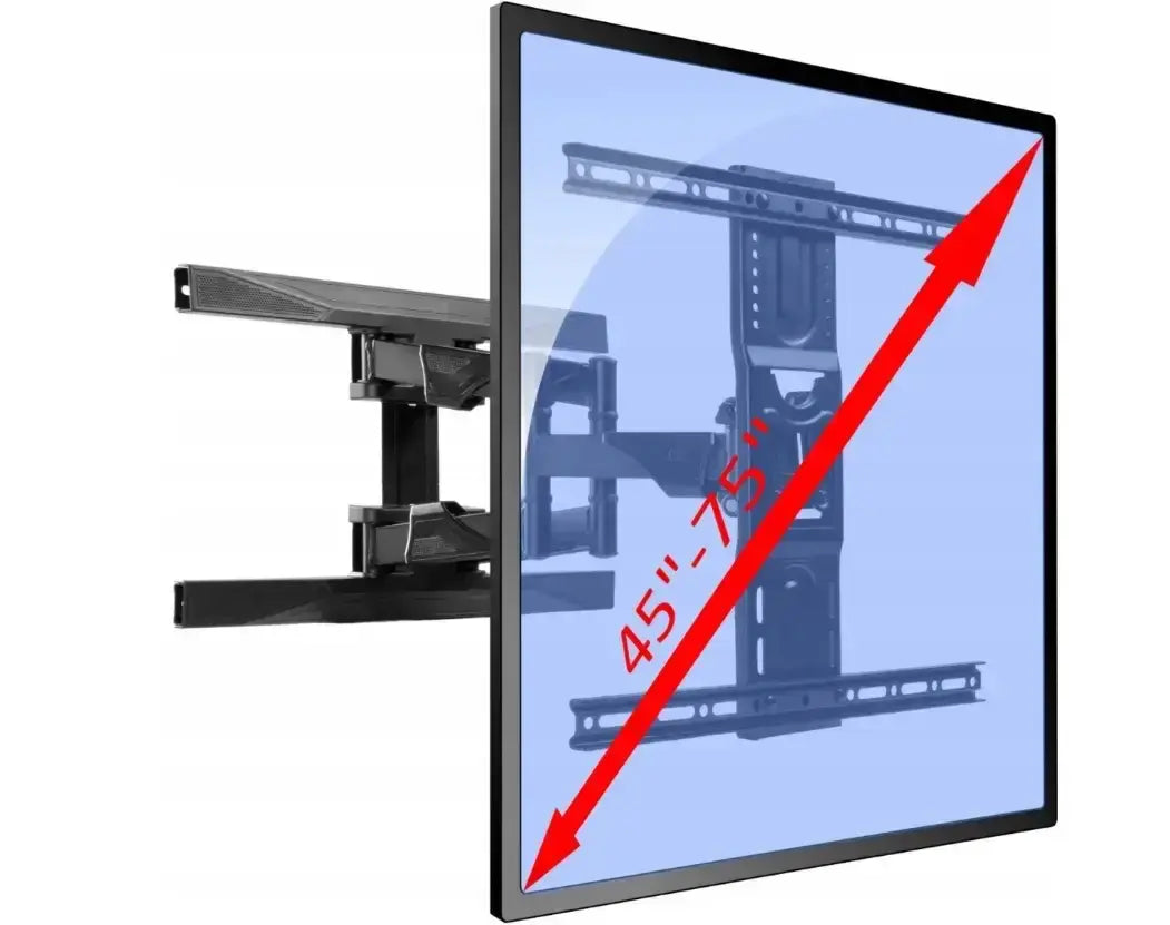 Кронштейн, крепление для телевизора P6 45-75 дюйма, поворотный