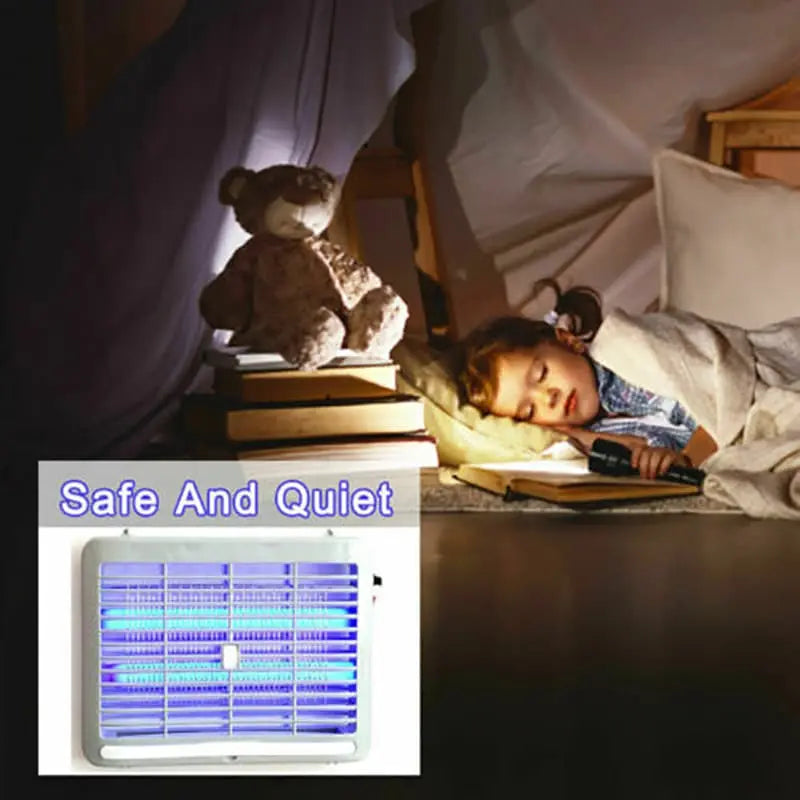 Электрический УФ-лампа-убийца от комаров, светодиодный ночник, ловушка для насекомых Mosquito Killer