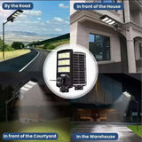 Камера-фонарь 4G уличный на солнечной батарее 300W с датчиком движения