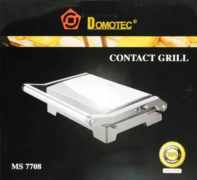 Гриль контактный Domotec MS 7708, прижимной гриль