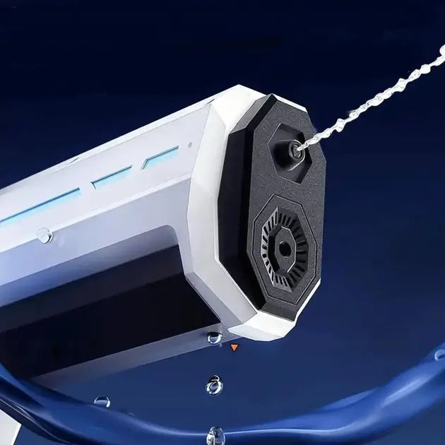 Водный бластер с насосом Zomer детский электрический водяной пистолет на аккумуляторе + USB