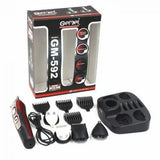 Машинка для стрижки волос Gemei GM-592 10 в 1, Электробритва, триммер